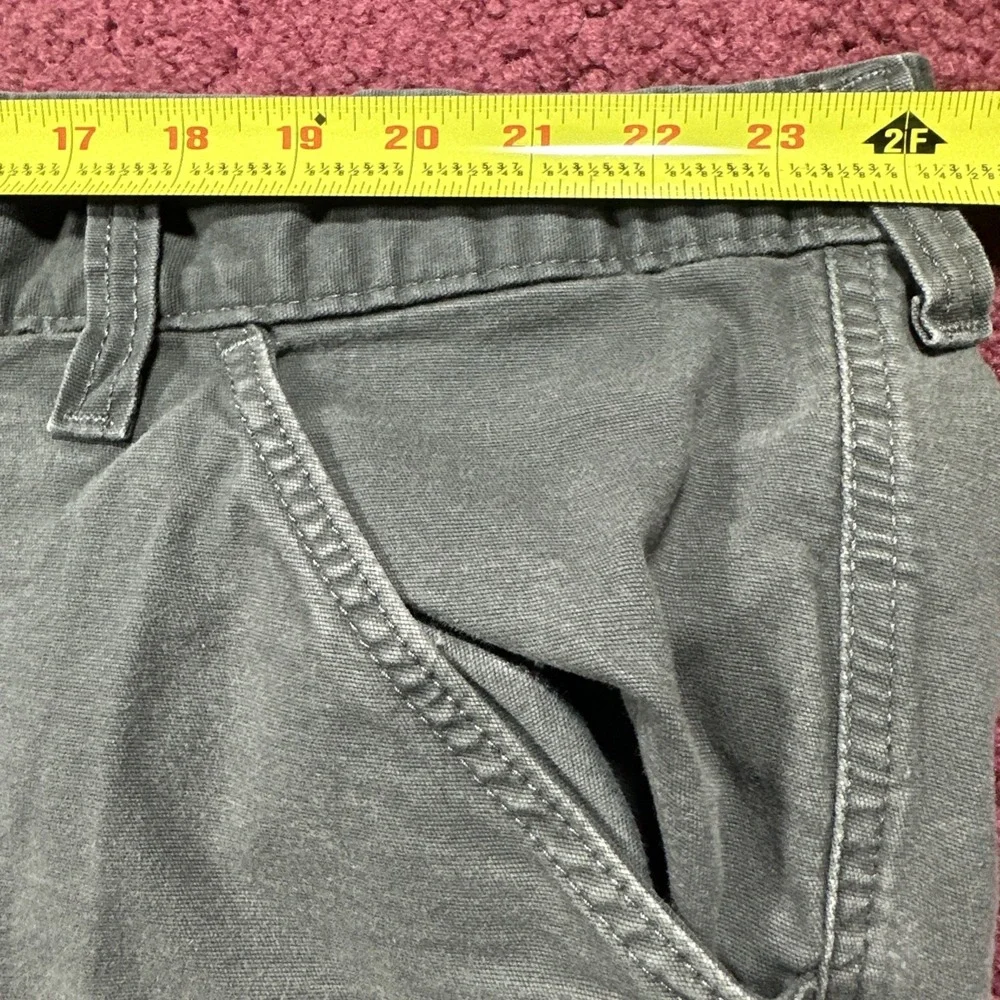 Ariat Rebar Pants Men's 48x34 M4 Relaxed Straight Cargo Pocket Stretch Gray